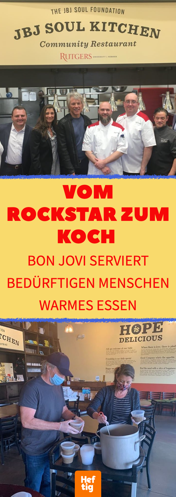 Vom Rockstar zum Koch: Bon Jovi eröffnet drittes Restaurant