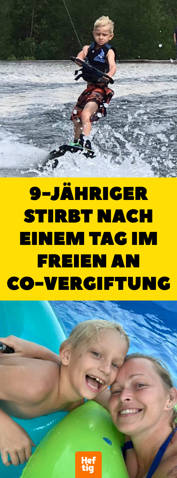 CO-Vergiftung: 9-Jähriger stirbt nach Familienausflug