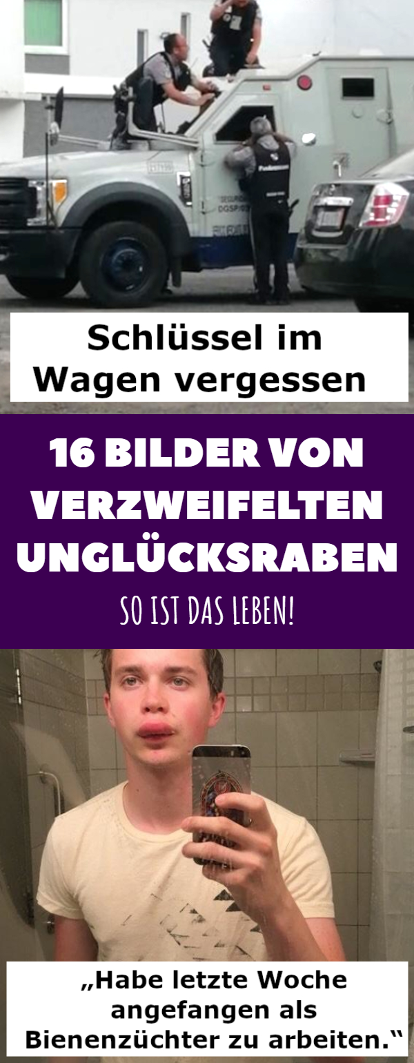 Fails: 15 lustige Bilder von Unglücksraben