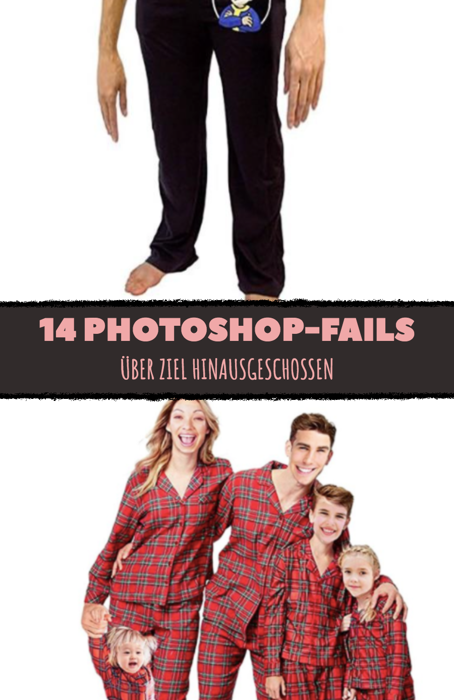 Photoshop-Fails: 13 Fotos zum Schießen