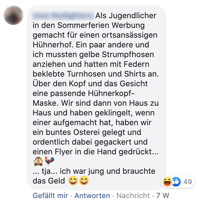 Menschen berichten auf Facebook ueber ihre schlimmsten Jobs