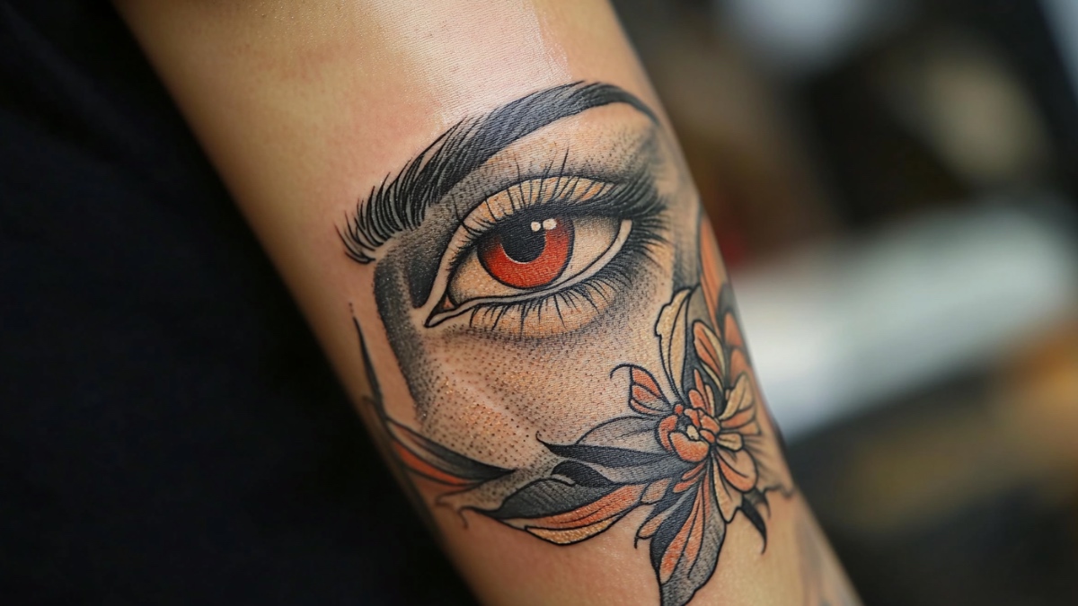 Ein Tattoo. (KI-generiert)