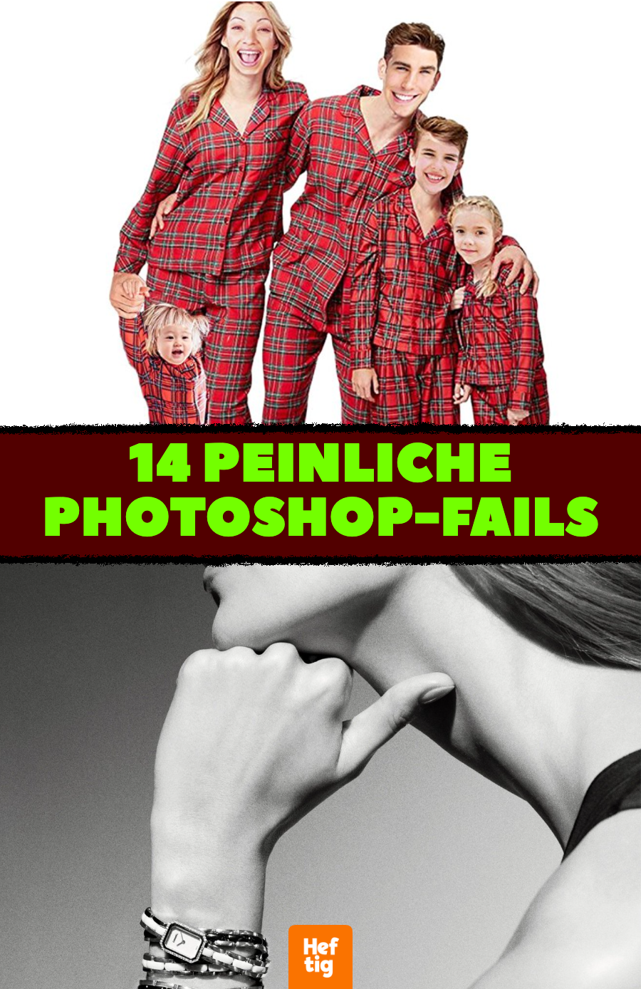 Photoshop-Fails: 13 Fotos zum Schießen