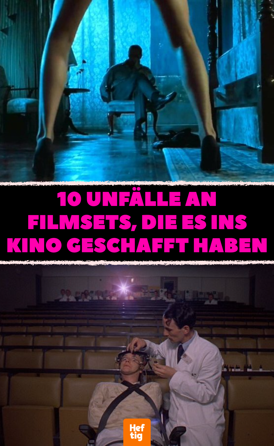 10 Unfälle an Filmsets, die es ins Kino geschafft haben