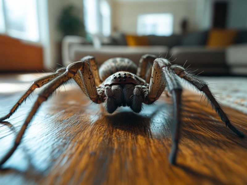 Eine große Spinne. (KI-generiert)