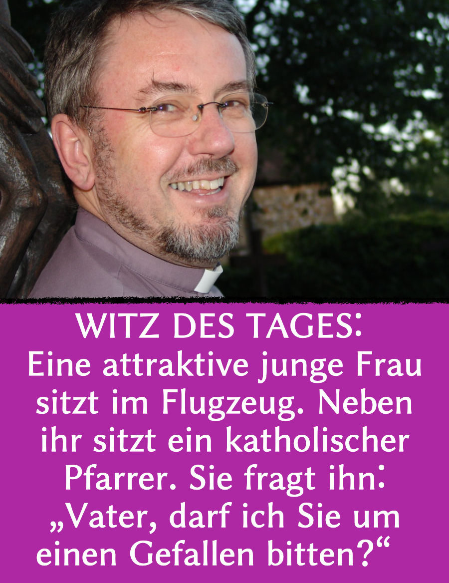 Witz des Tages: Pfarrer schmuggelt am Flughafen