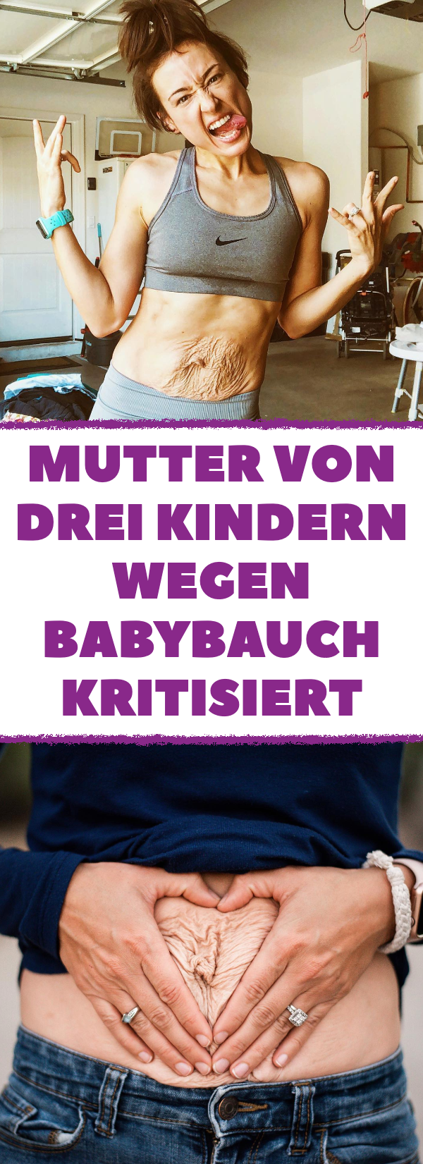 3-fache Mutter enthüllt Babybauch, erntet harsche Kritik