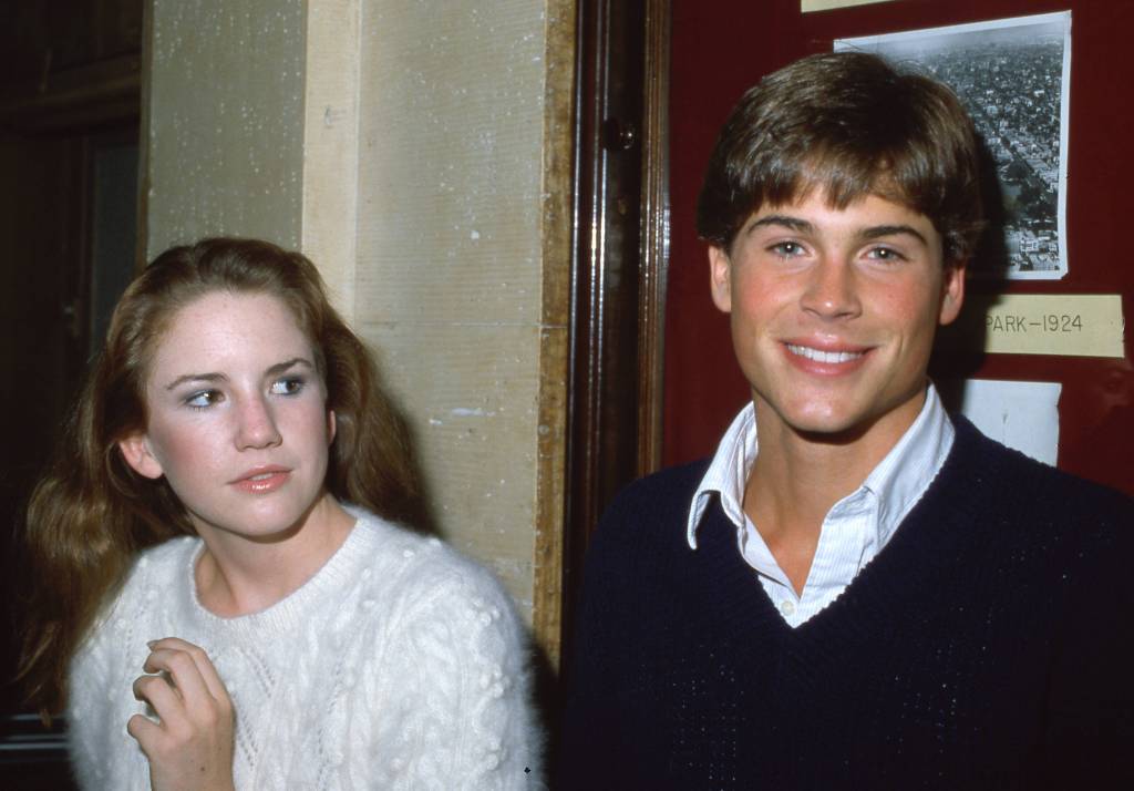 Melissa Gilbert und Rob Lowe in den 1980ern