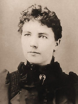 Laura Ingalls Wilder im Jahr 1885