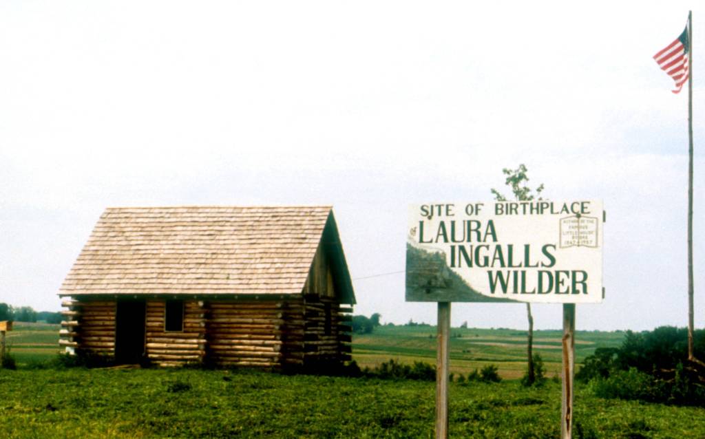 Der Nachbau des Geburtshauses von Laura Ingalls Wilder