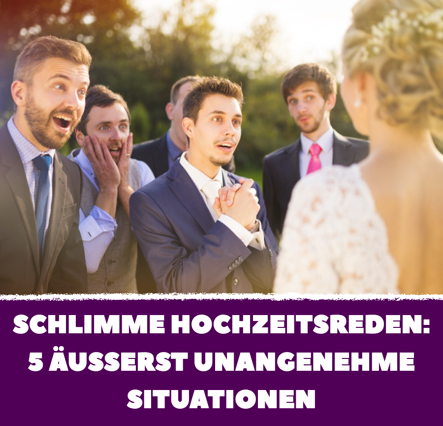 5 Hochzeiten, die durch eine Rede ruiniert wurden