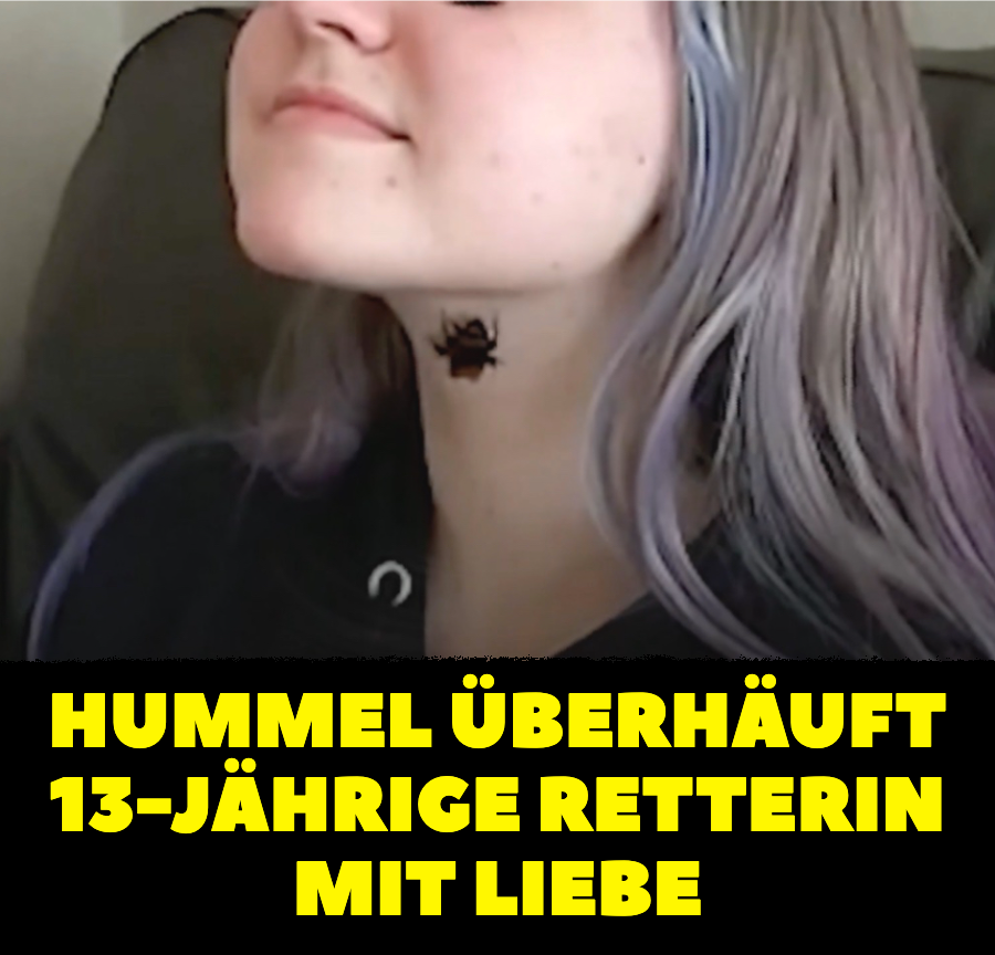 Hummel überhäuft 13-jährige Retterin mit Liebe