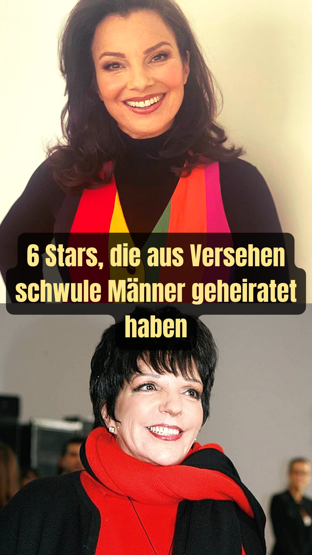 6 Stars, die aus Versehen schwule Männer geheiratet haben