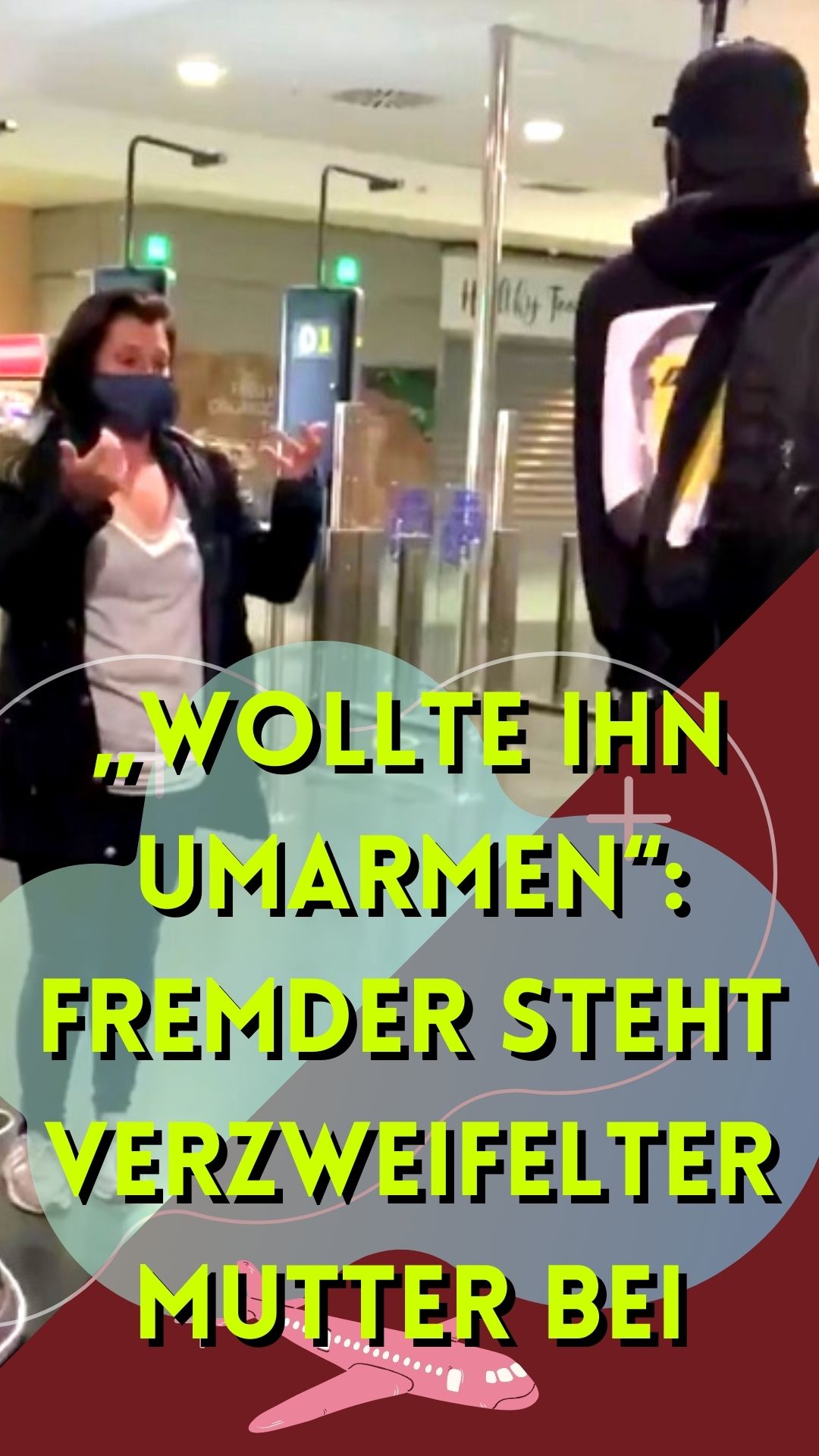 „Wollte ihn umarmen“: Fremder steht verzweifelter Mutter bei