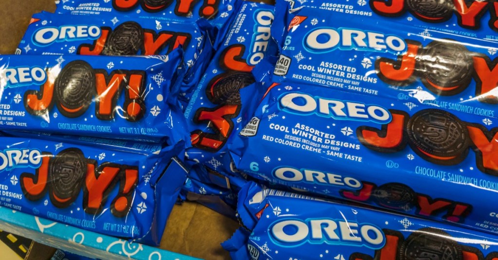 verschiedene Packungen Oreo Kekse