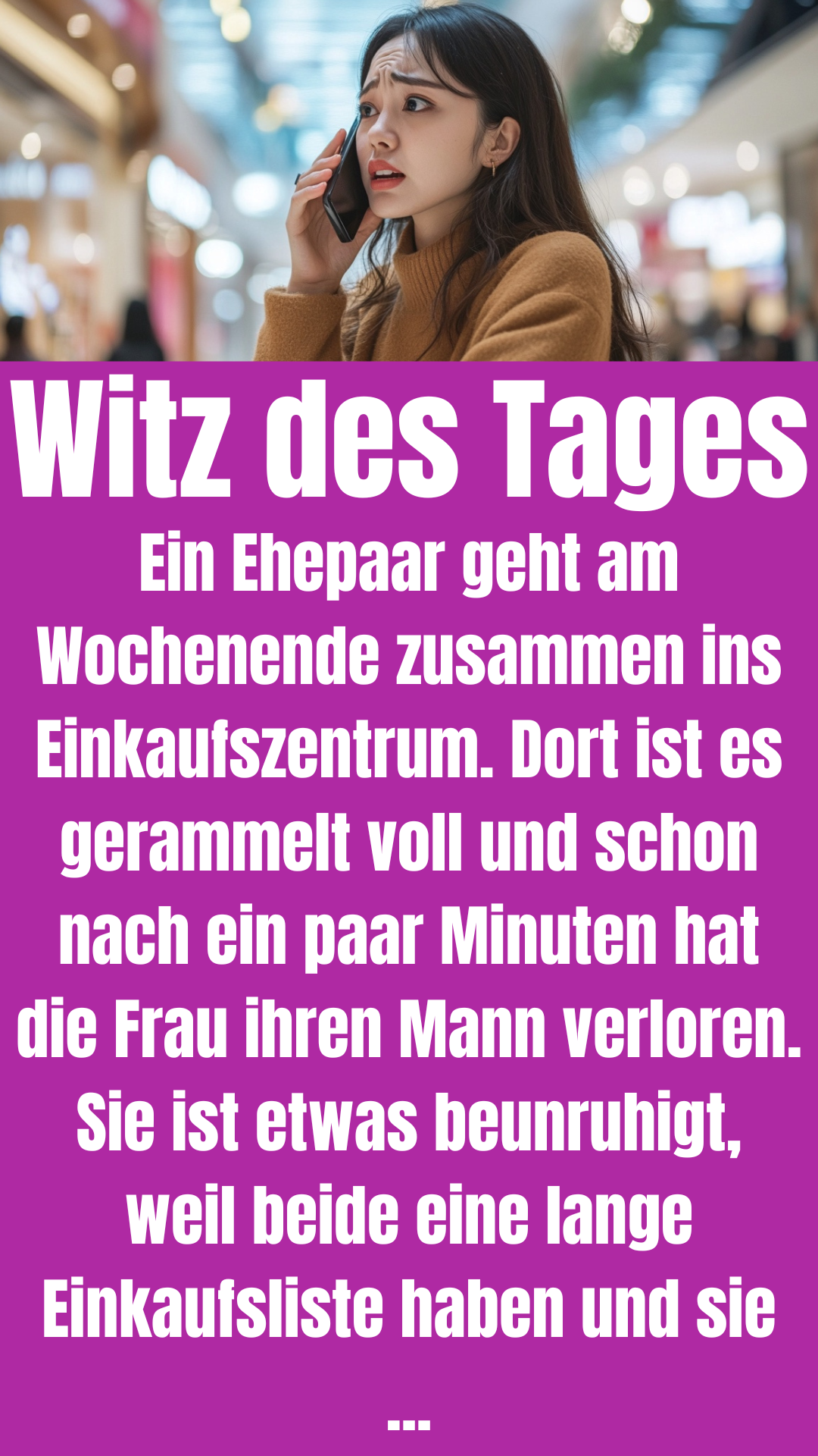 Witz des Tages: Ehemann beweist gutes Gedächtnis